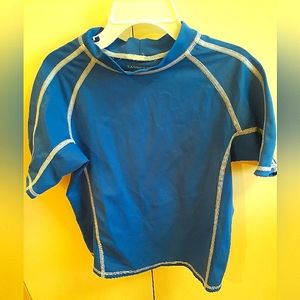 *SALE Lands' End Blue Youth Swim Shirt